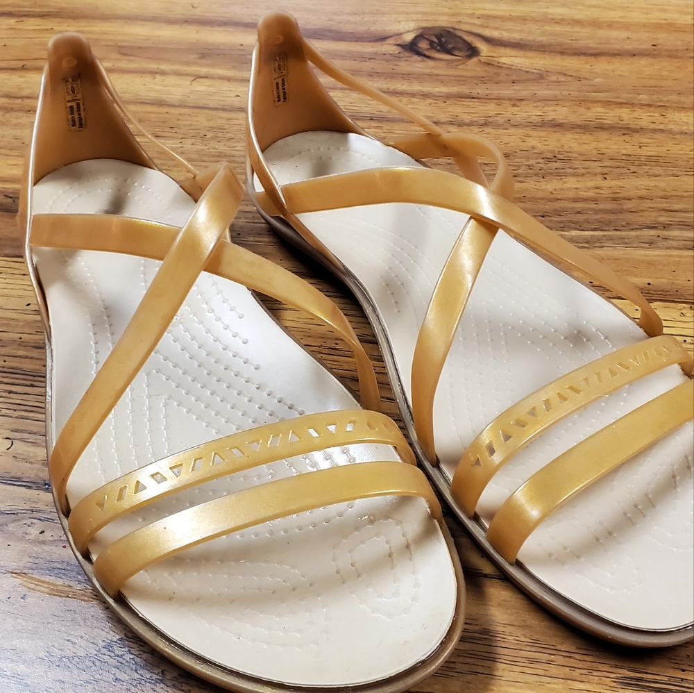 Womans Croc Sandles size 11